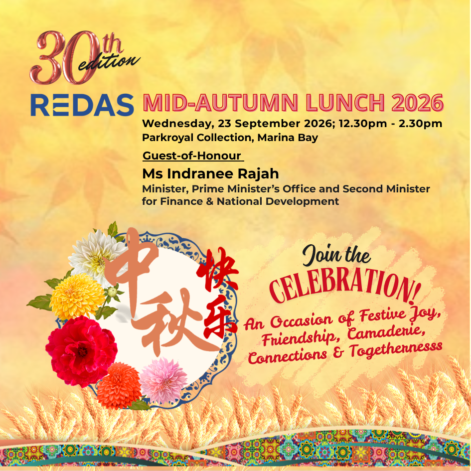 [ Join the Celebration! ] 30th Edition of REDAS Mid-Autumn Lunch on 23 September 2026